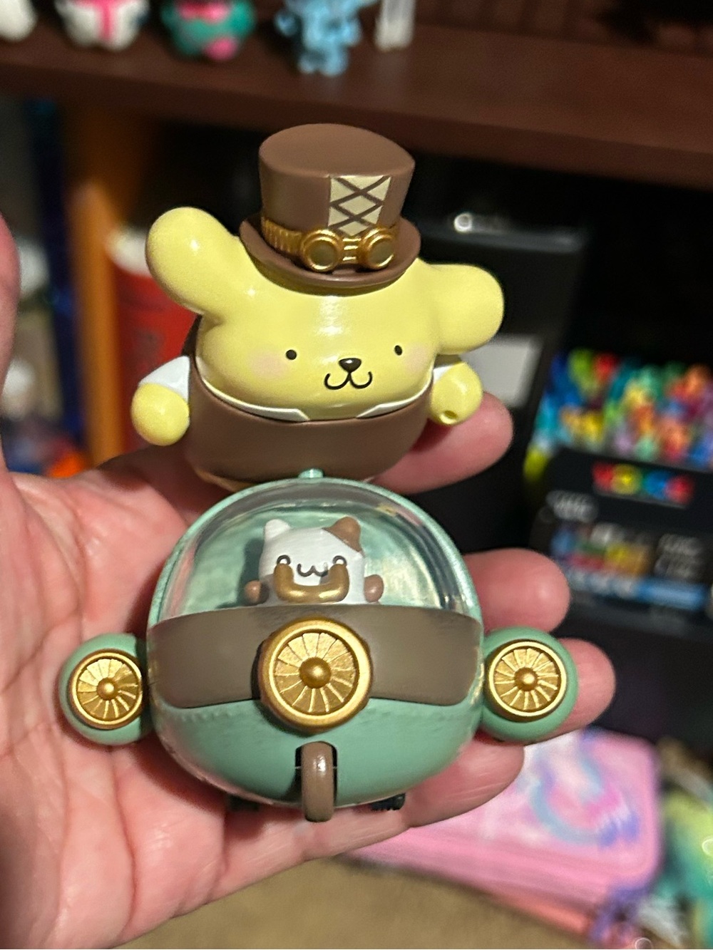 Sanrio Steampunk Series Figures Blind Box TOP TOY Pompompurin